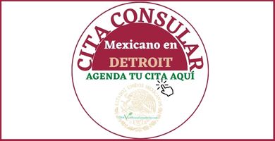 ▷ Cita Pasaporte Consulado Mexicano en Detroit ✔️ Michigan