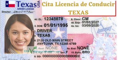 SOLICITAR Cita Licencia de Conducir TEXAS