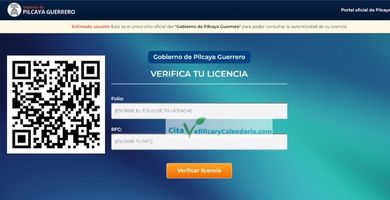 checar Licencia de Guerrero con Código QR